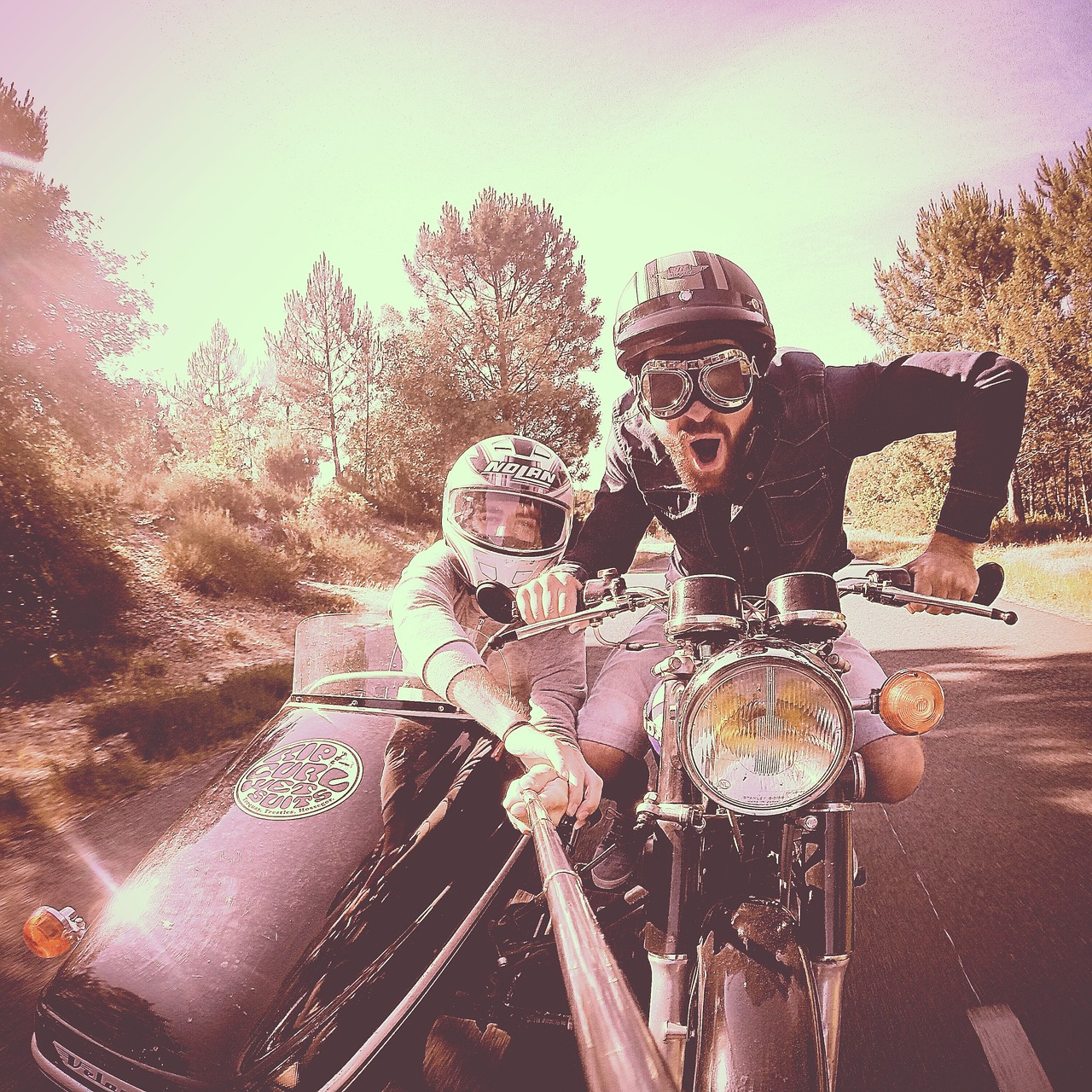 Image - retro vintage motorcycle ridespeed