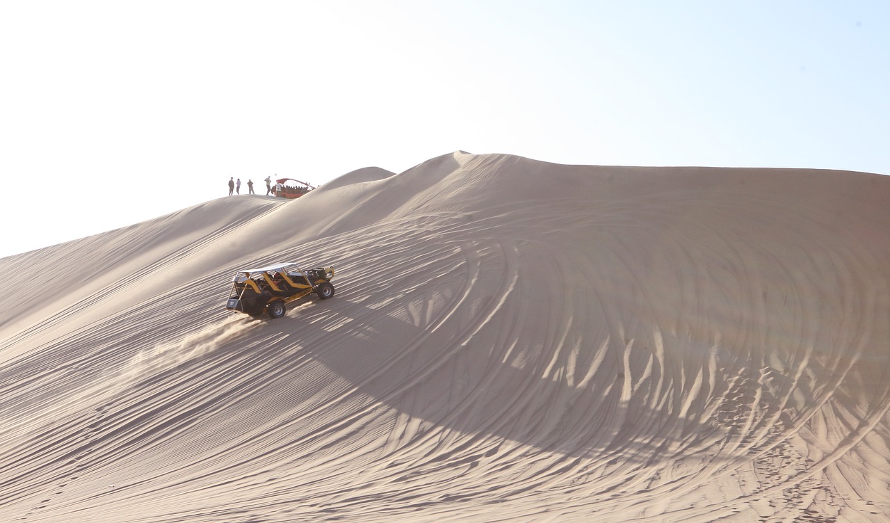 Image - peru huacachina sandboarding dunes