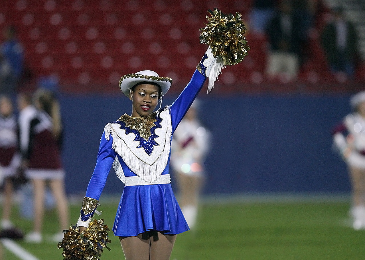 Image - pep squad drill team female