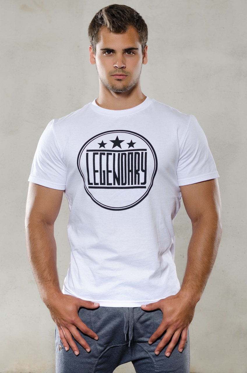 Image - title photo logo shirt a man