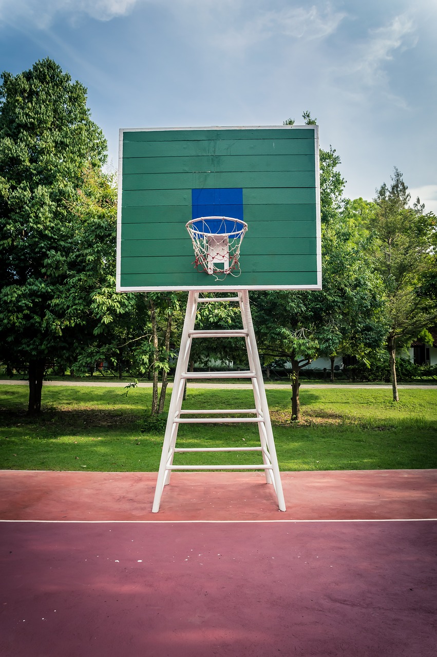 Image - basketball court outdoor playground