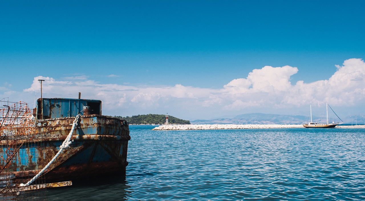 Image - corfu sea ship greece booked