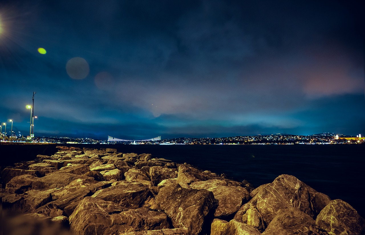 Image - istanbul bridge turkey turkish sea