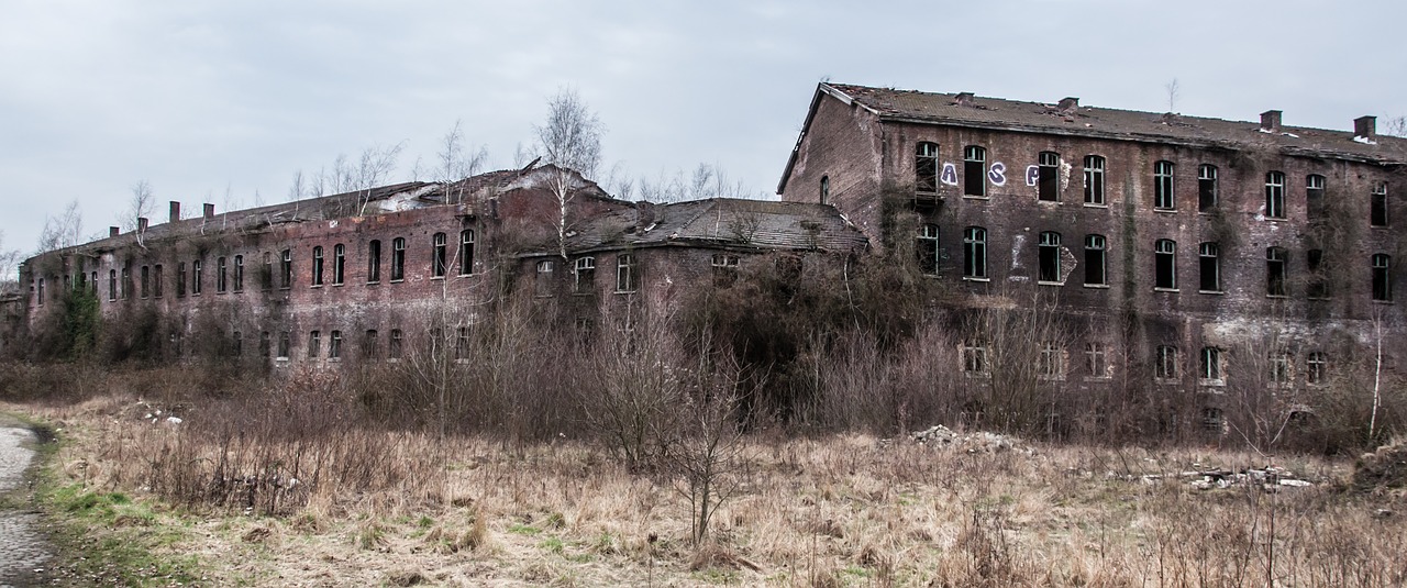 Image - background expired stone building