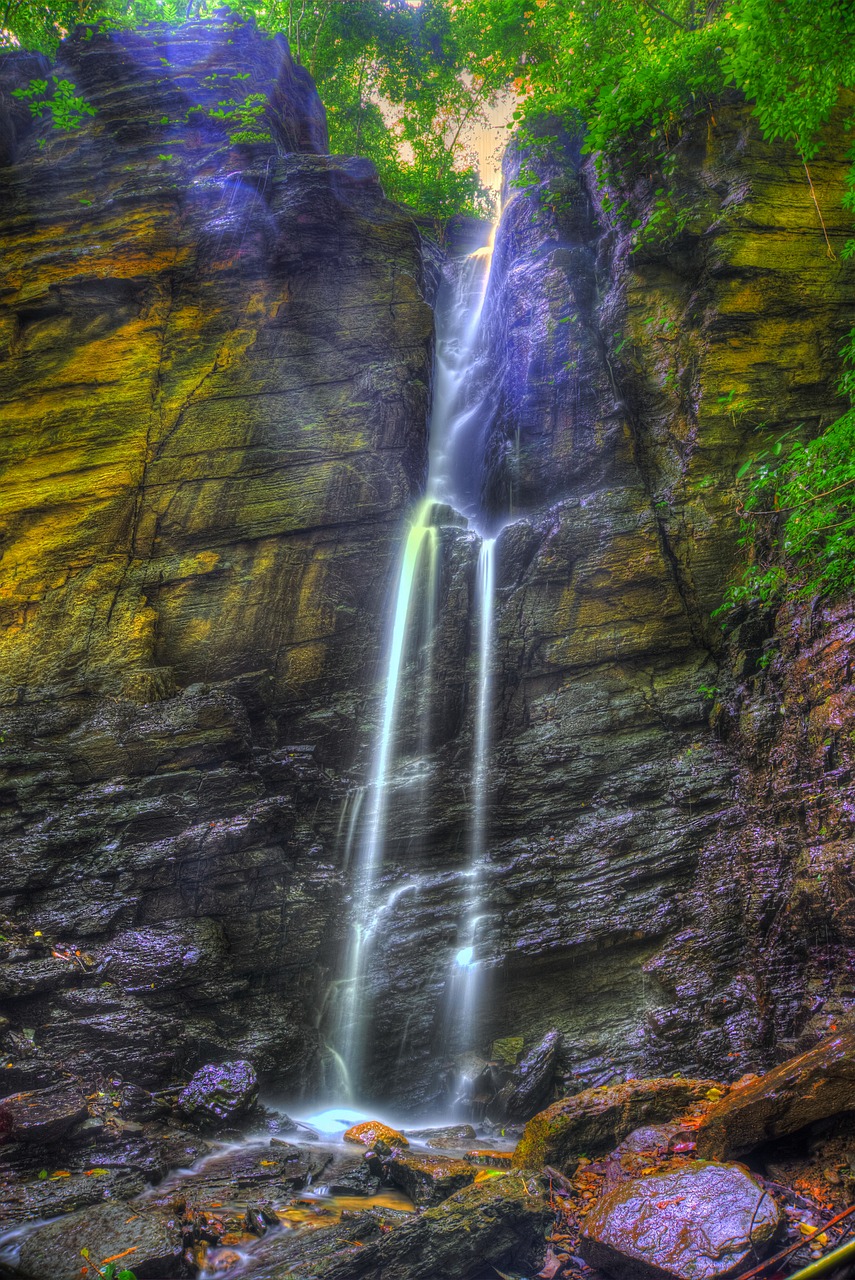 Image - waterfalls water nature travel