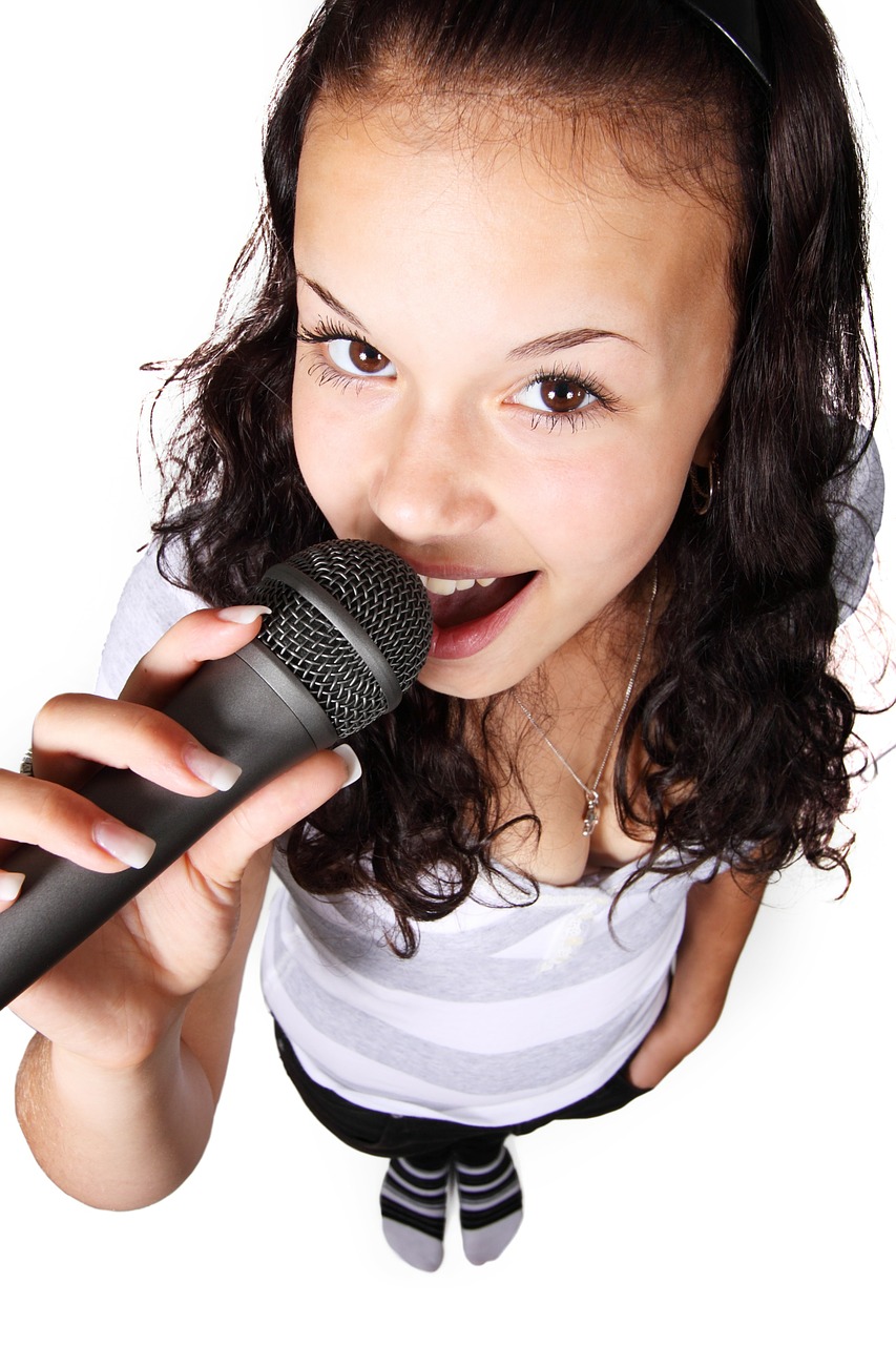 Image - audio female girl karaoke