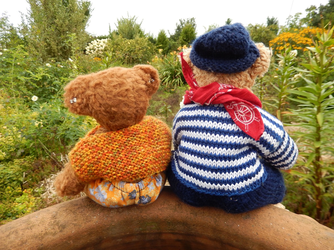 Image - dreams garden friends teddy