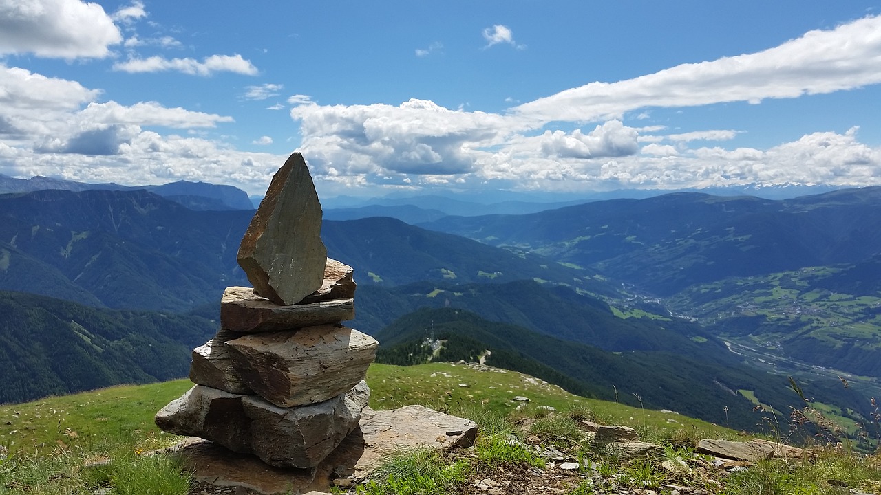 Image - stones mountains italy sky