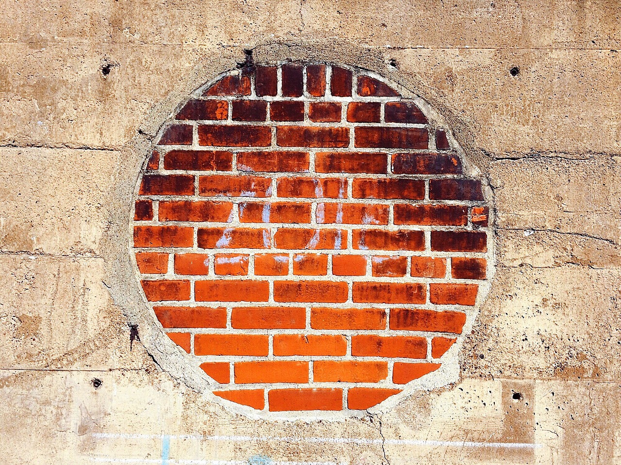 Image - circle brick concrete architecture