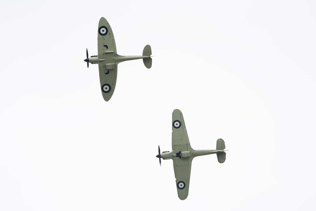 Image - spitfire mustang aircraft airplane