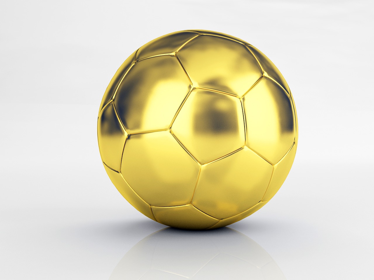 Image - golden soccer ball