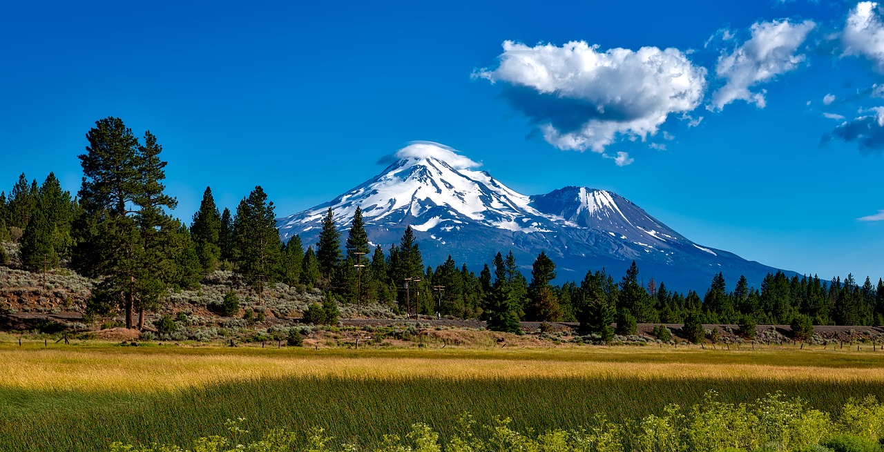 Image - mount shasta california volcano hdr