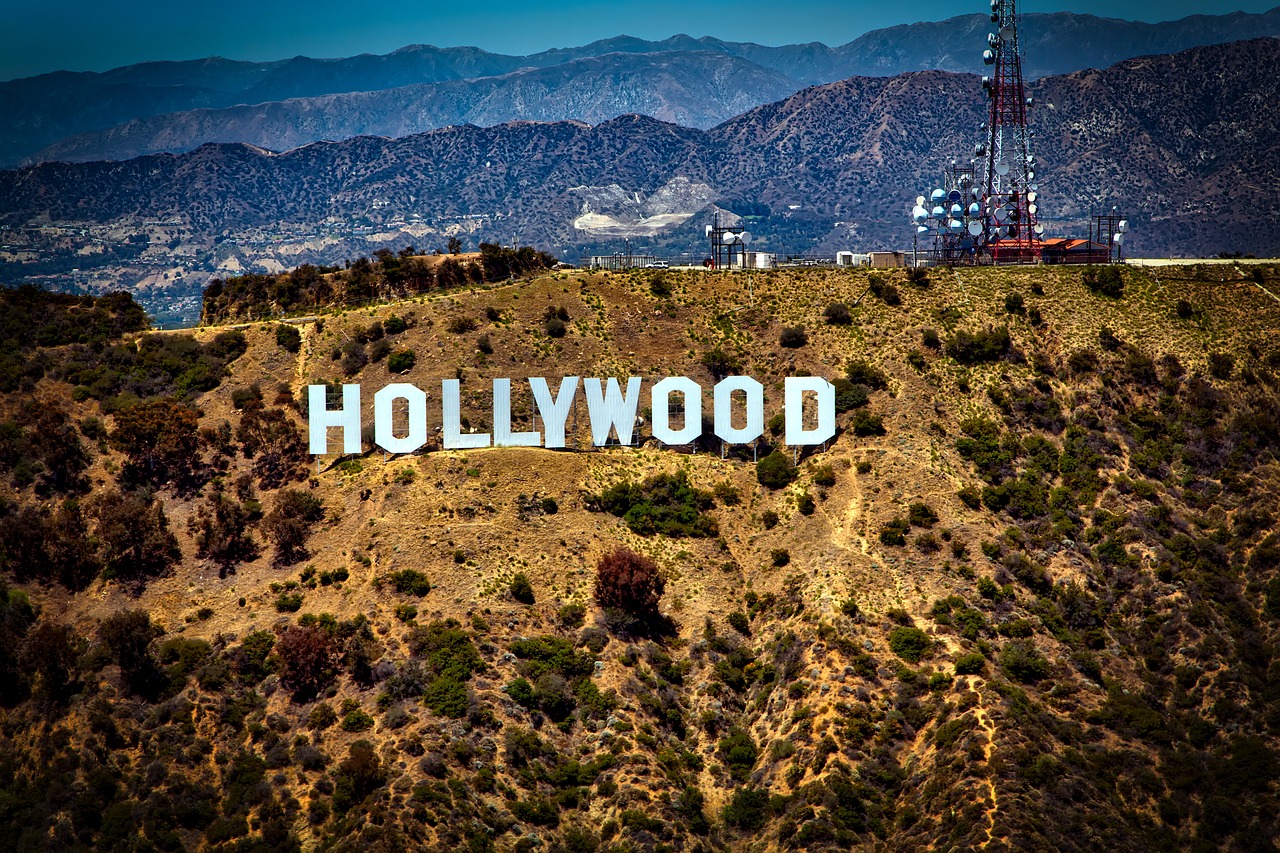 Image - hollywood sign iconic mountains