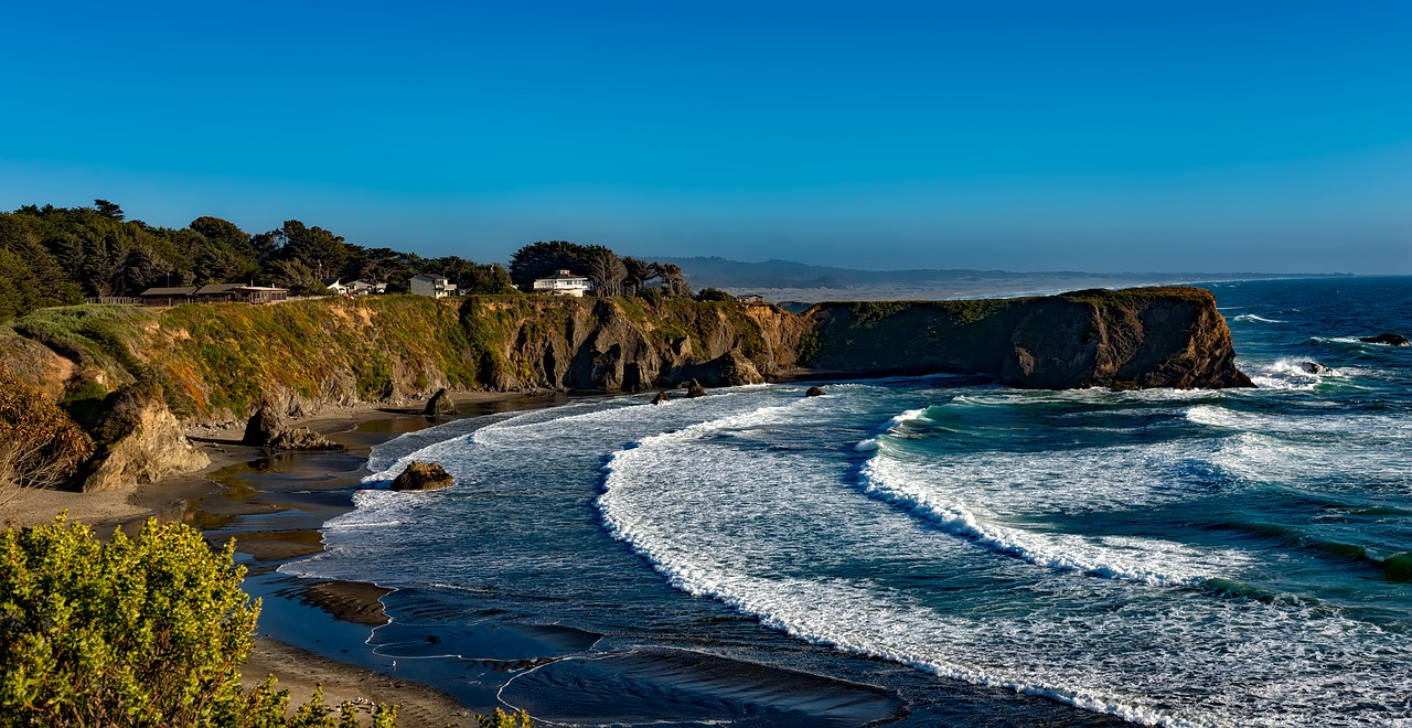 Image - sea ocean water waves blue beach