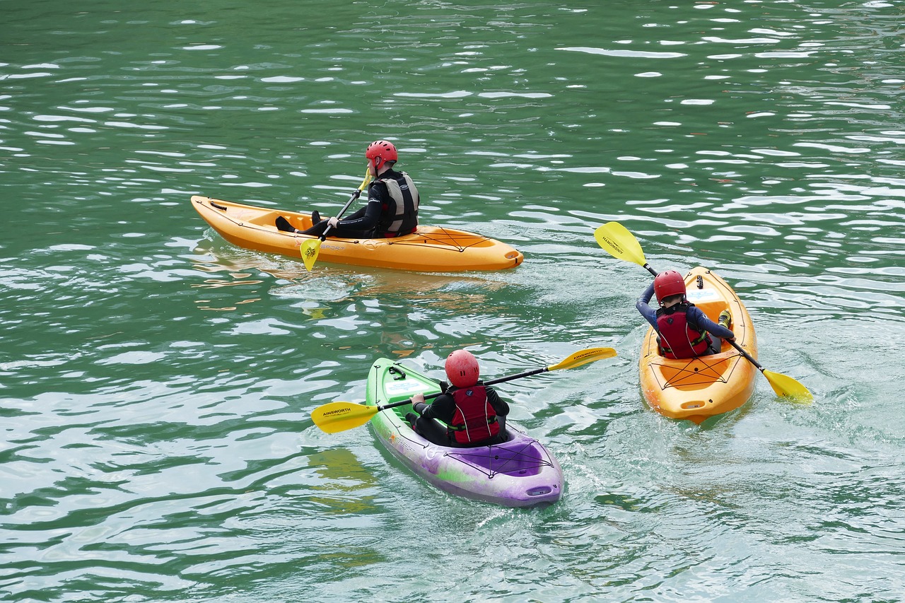 Image - boats rowing water row lake river