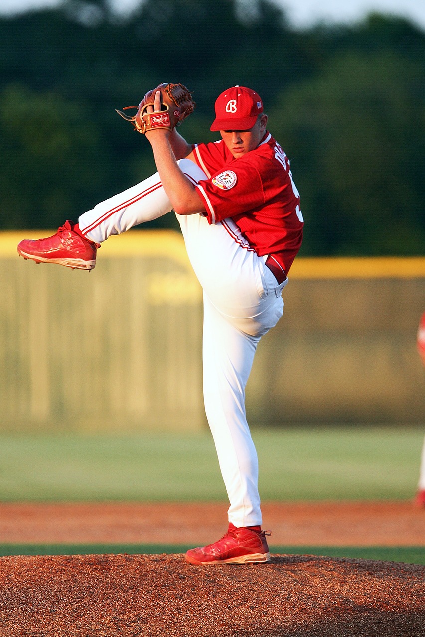 Image - baseball pitcher action athlete