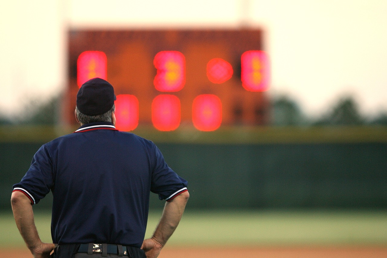 Image - umpire sports official scoreboard