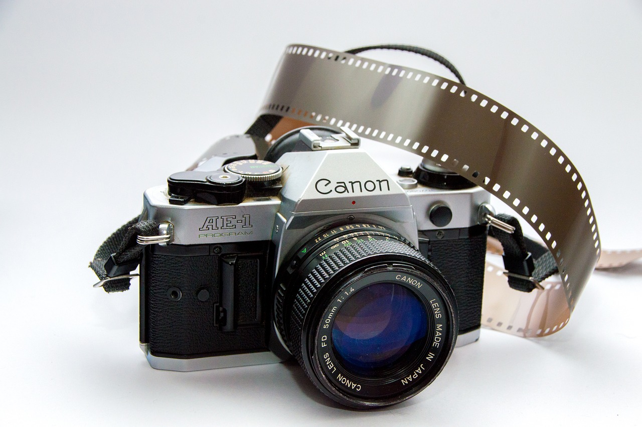 Image - canon slr camera photography old