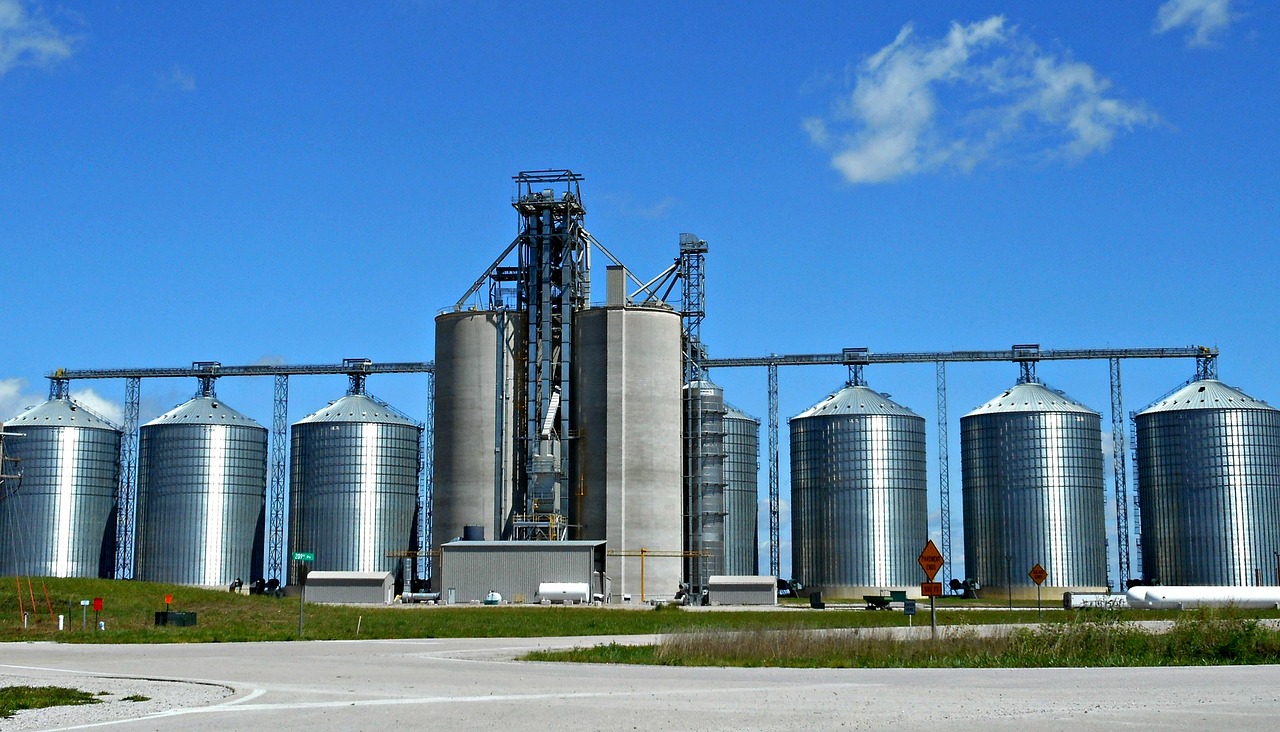 Image - silos grain storage industry
