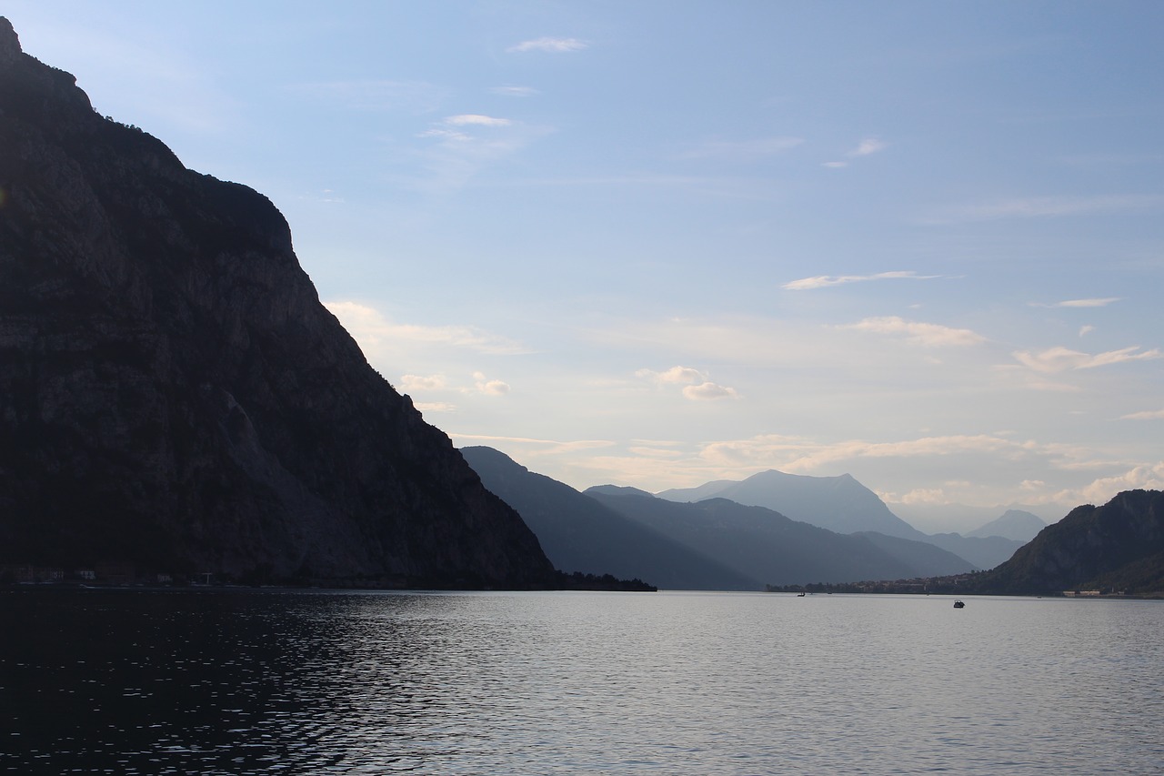Image - lake lake como landscape italy