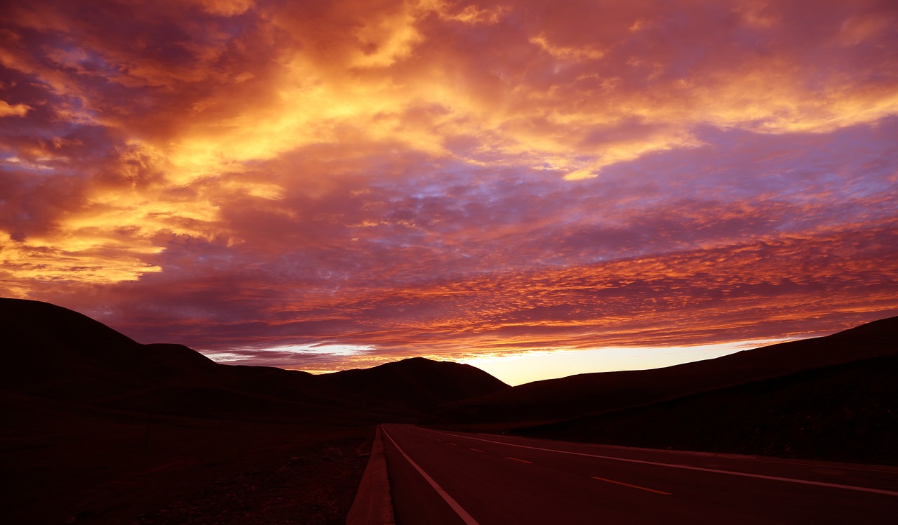 Image - the scenery cloud burning clouds