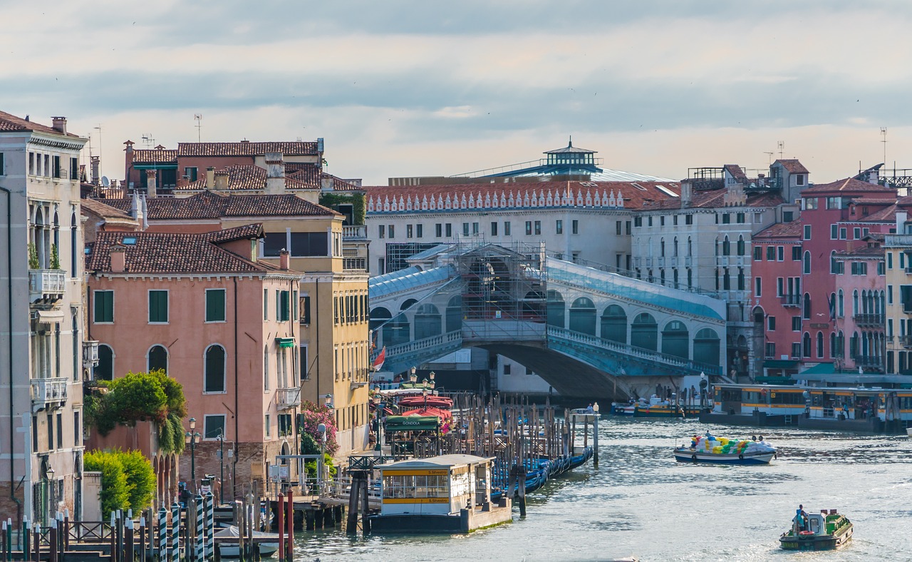 Image - venice italy rialto bridge