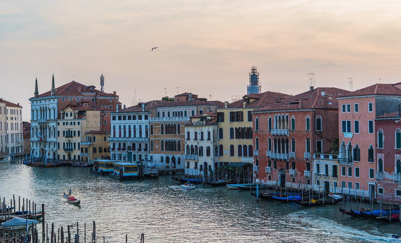 Image - venice italy architecture sunset