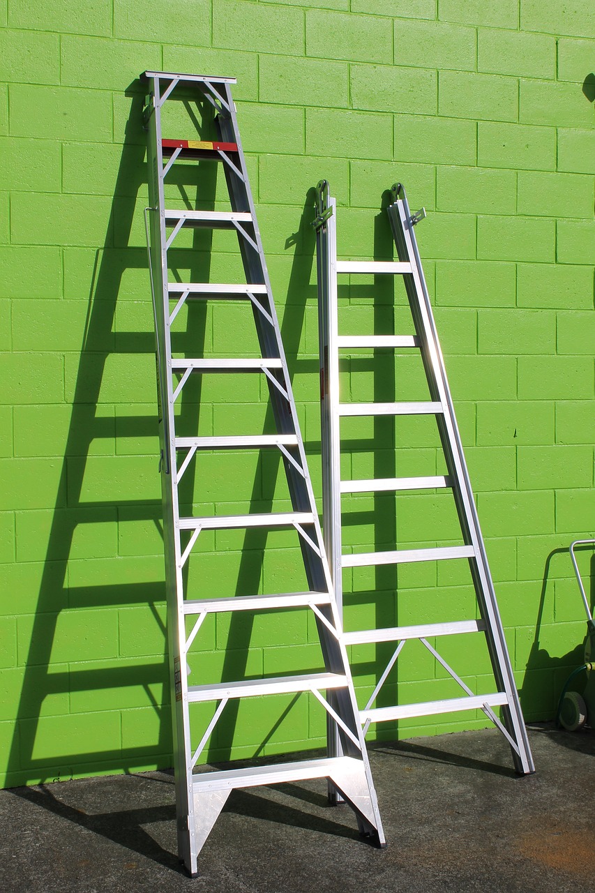 Image - ladder height reach repair roofing