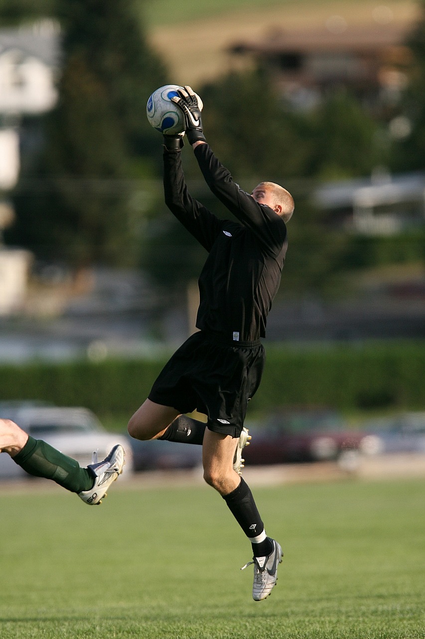 Image - soccer goalie goal keeper stop