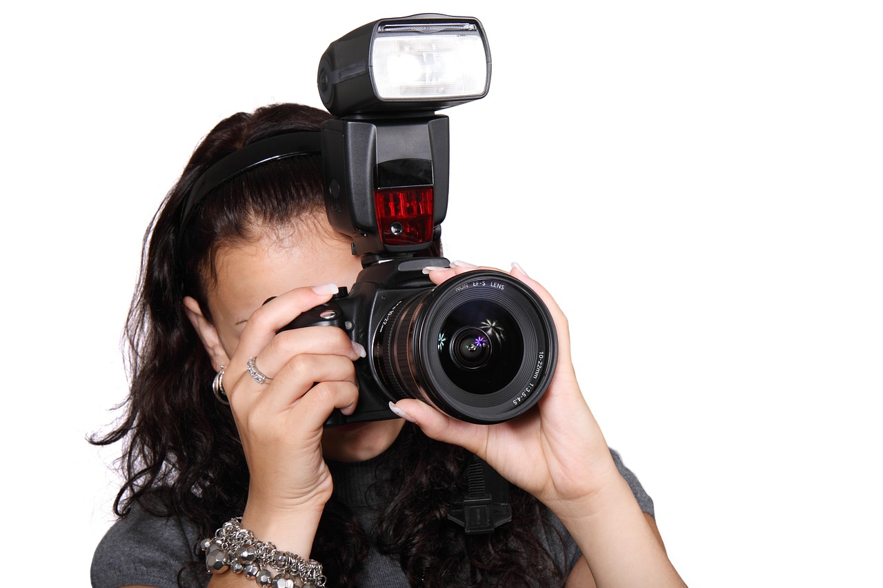 Image - camera digital equipment female