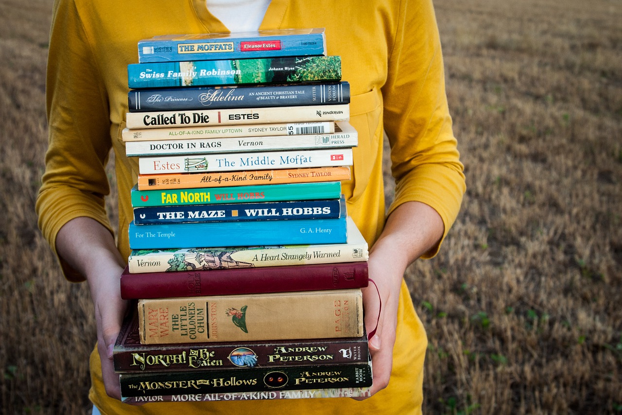 Image - books reading girl people