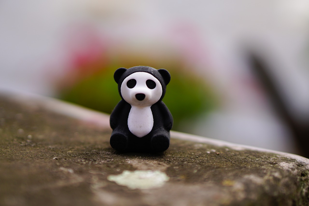 Image - panda toys figure children toys