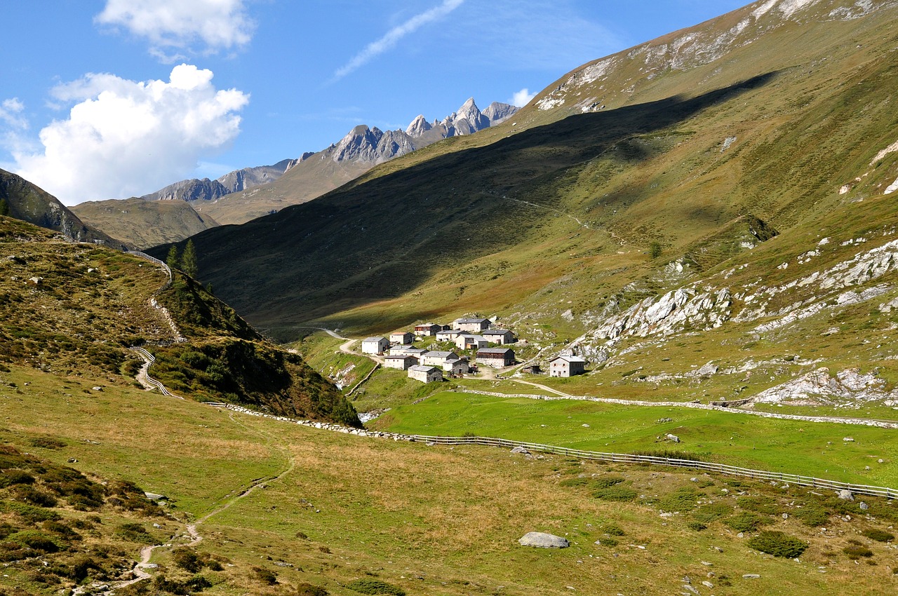 Image - village bergdorf landscape nature