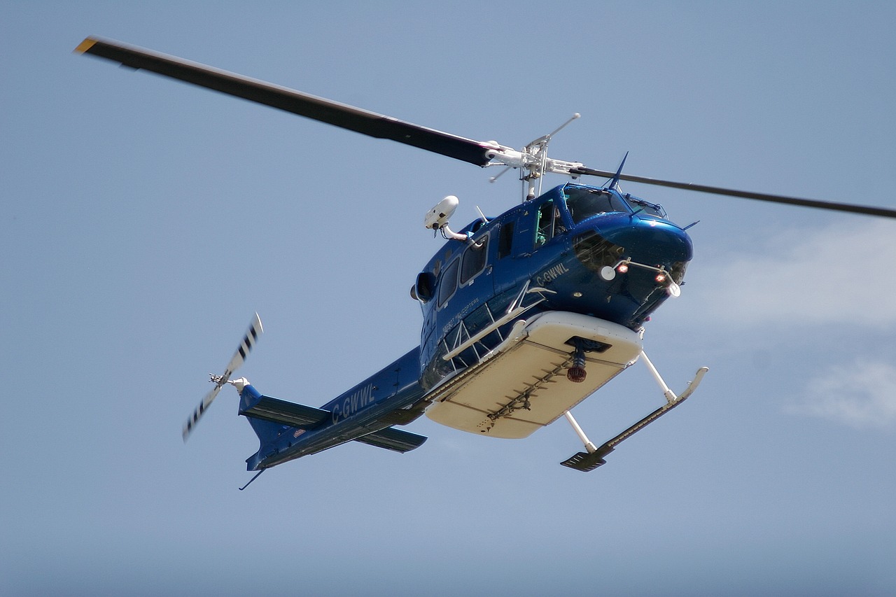 Image - helicopter flying aerial aircraft