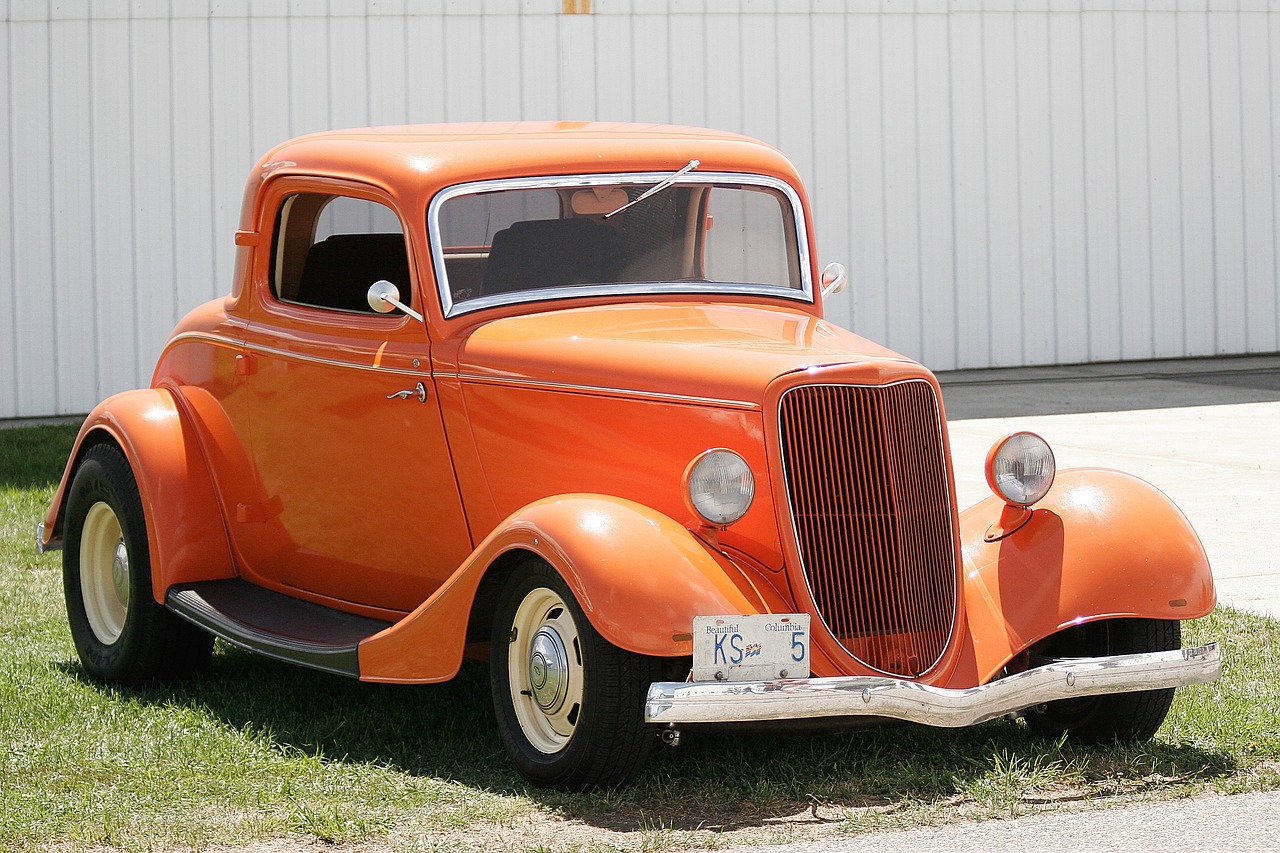 Image - vintage car automobile old chrome