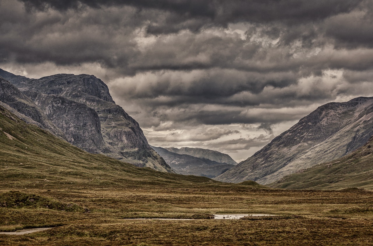 Image - scotland highland landscape nature