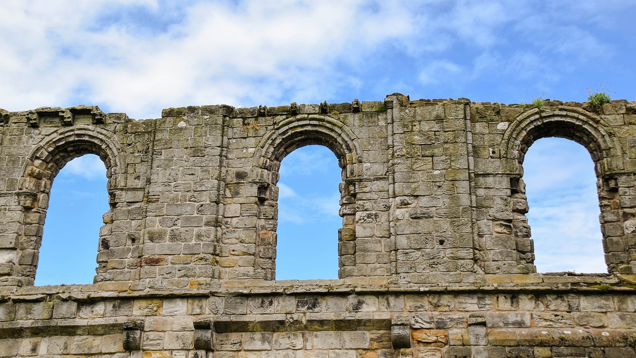 Image - scotland st andrews cathedral wall