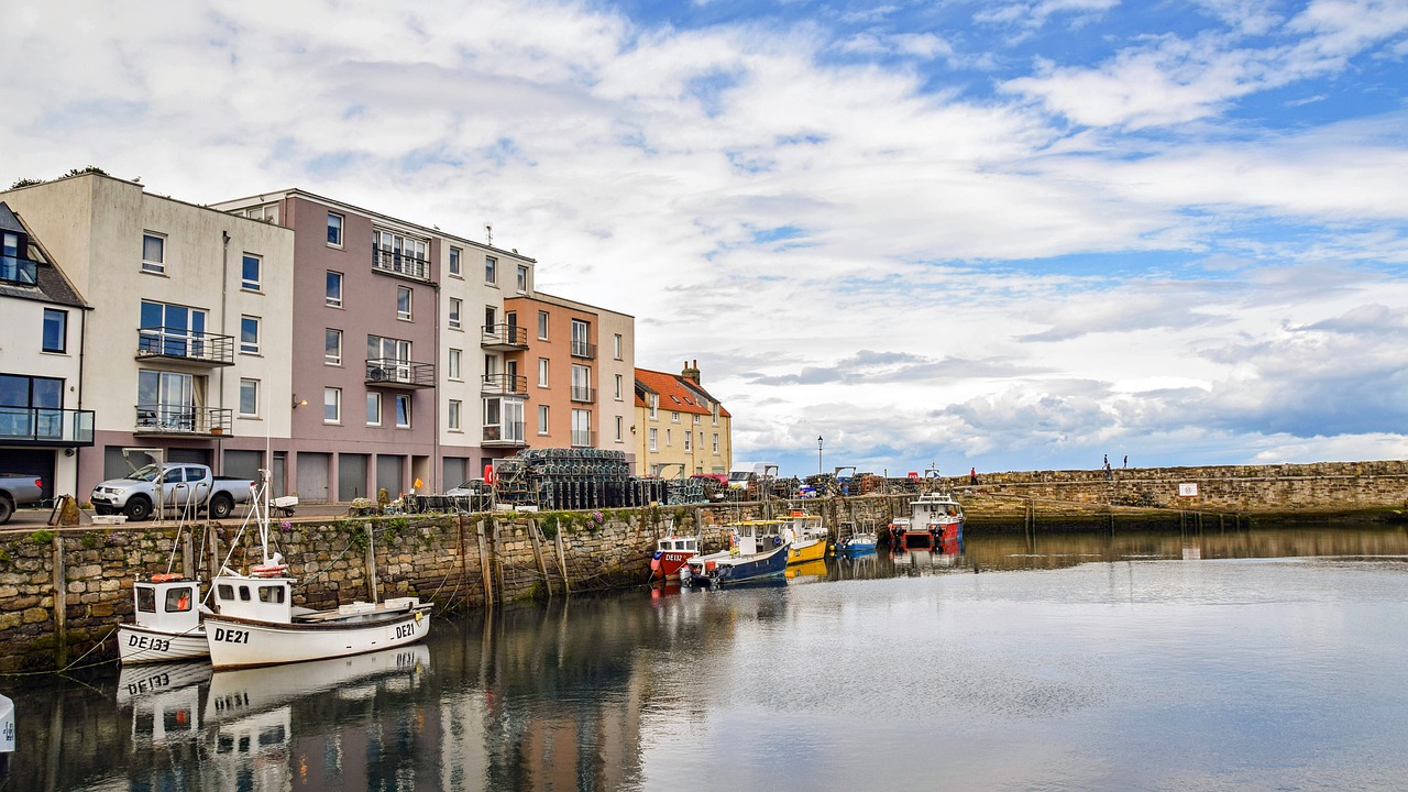 Image - scotland st andrews port ship boot