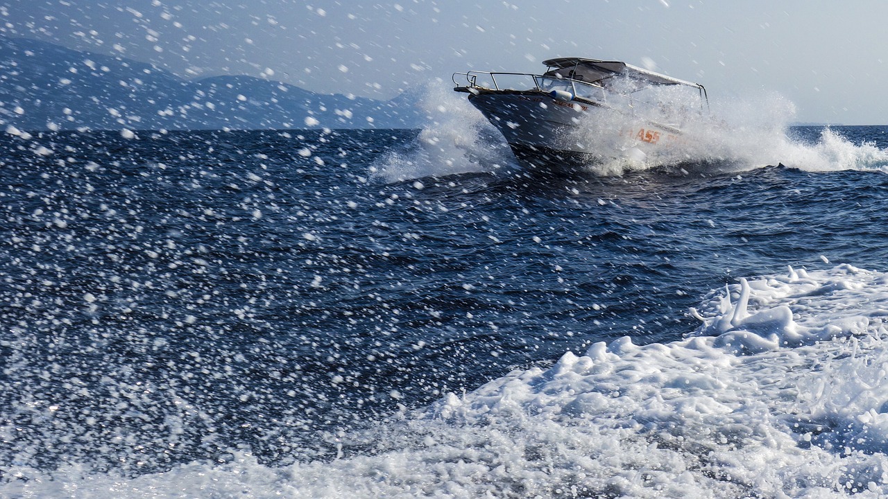 Image - speedboat boot water powerboat sea