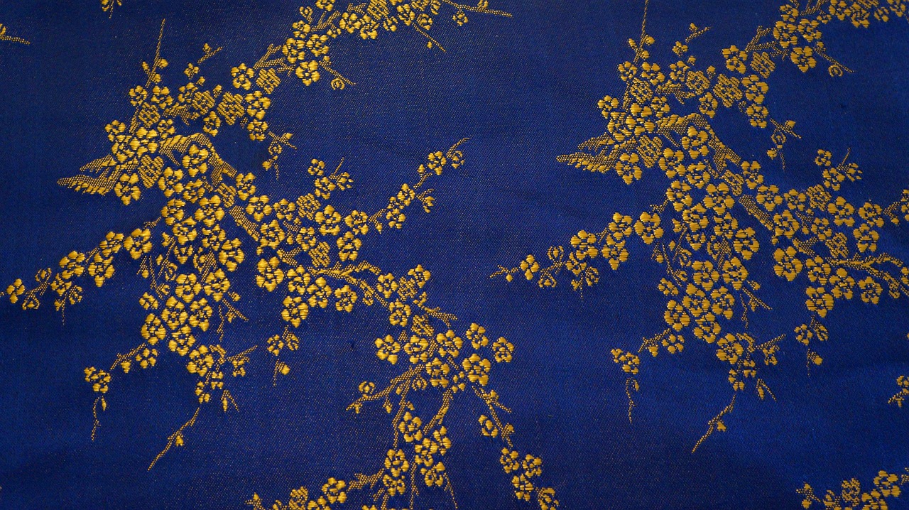 Image - texture blue gold background