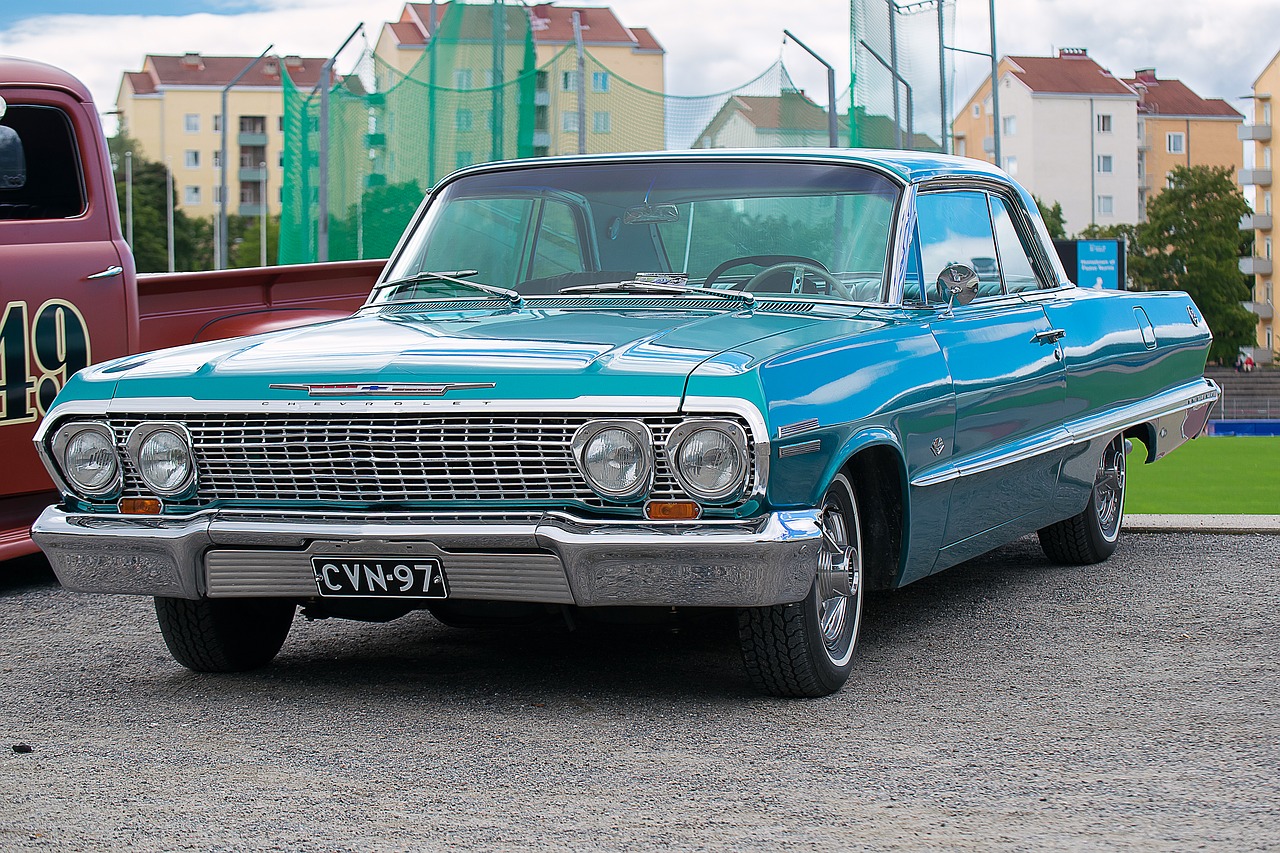 Image - car motor show old classic