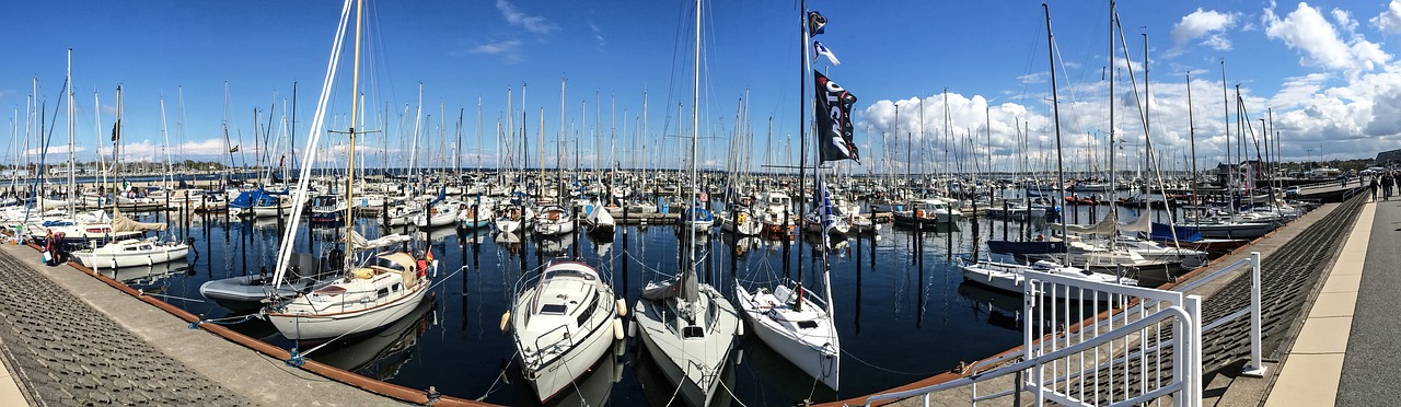 Image - marina sailing port sailing boats