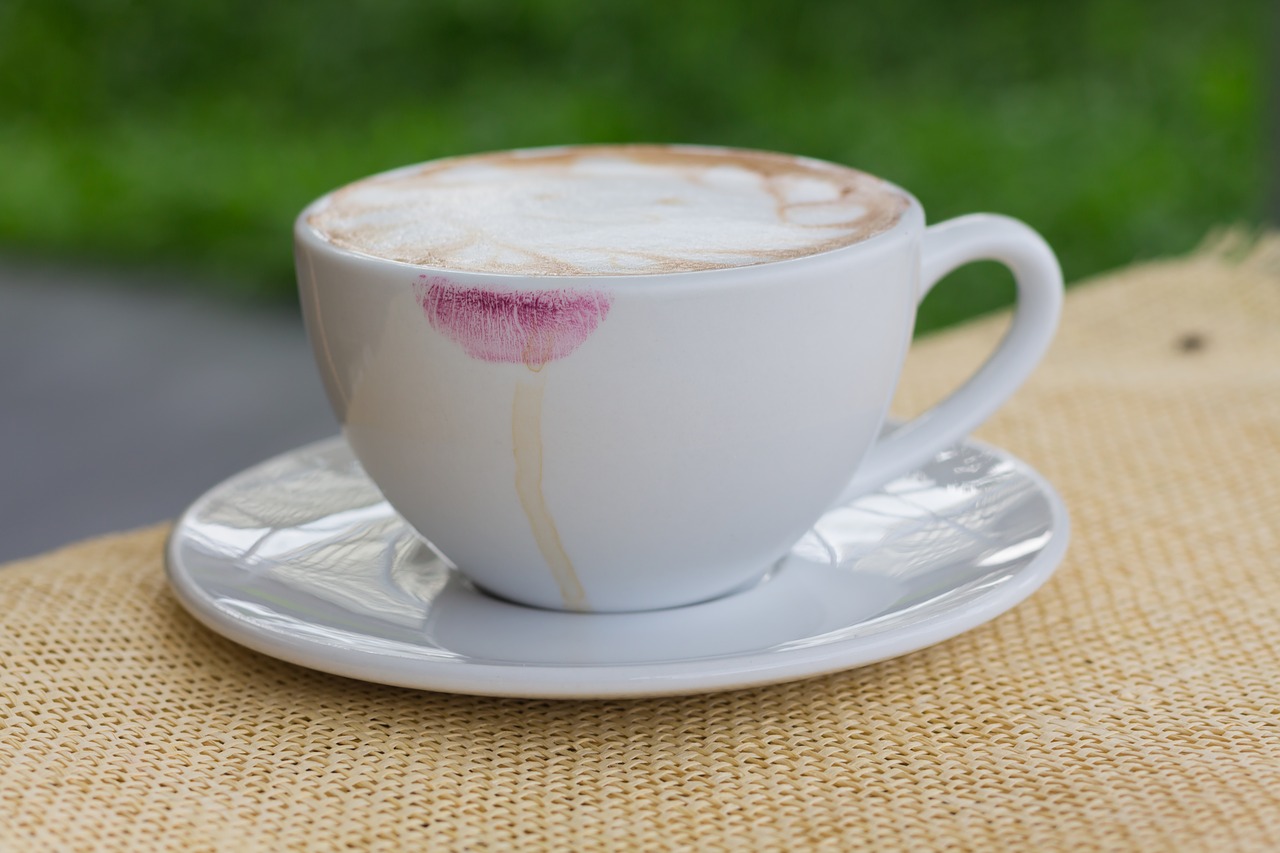 Image - cappuccino beverage in the morning