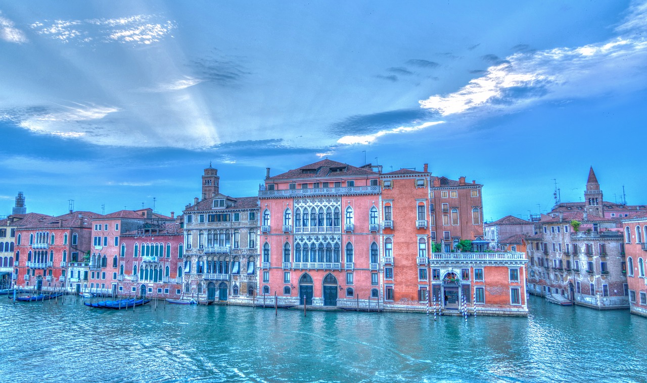 Image - venice italy architecture sun rays