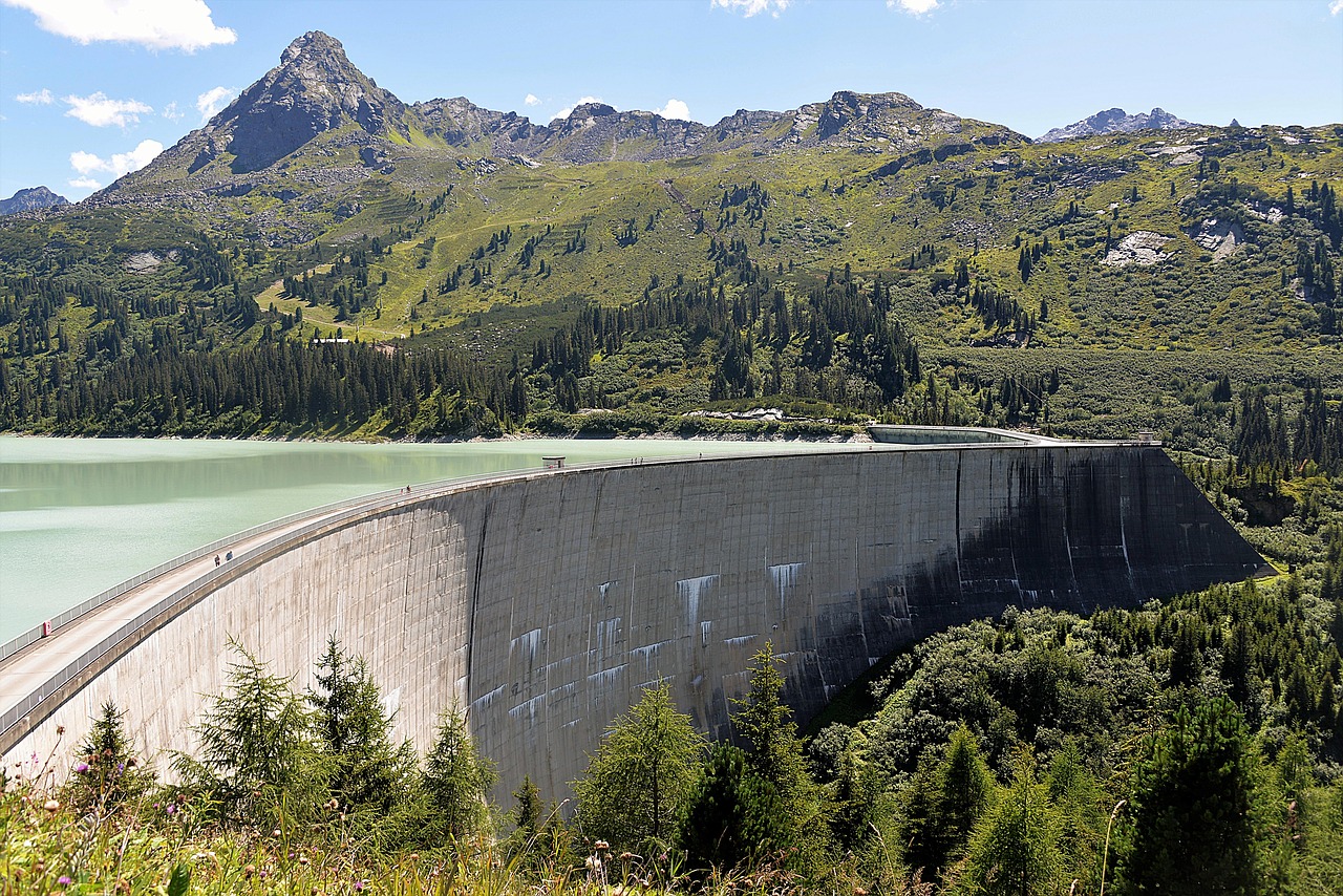 Image - kops lake reservoir dam tyrol