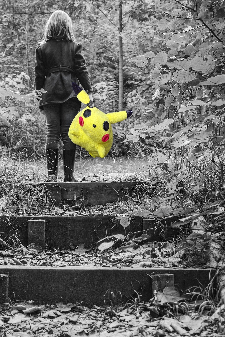 Image - little girl pokemon pikachu lonely