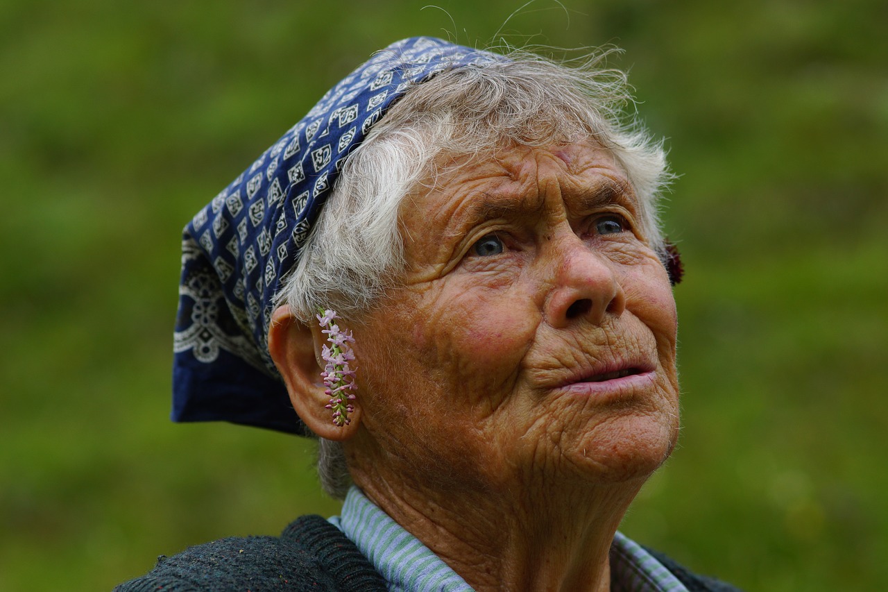 Image - portrait person woman elderly