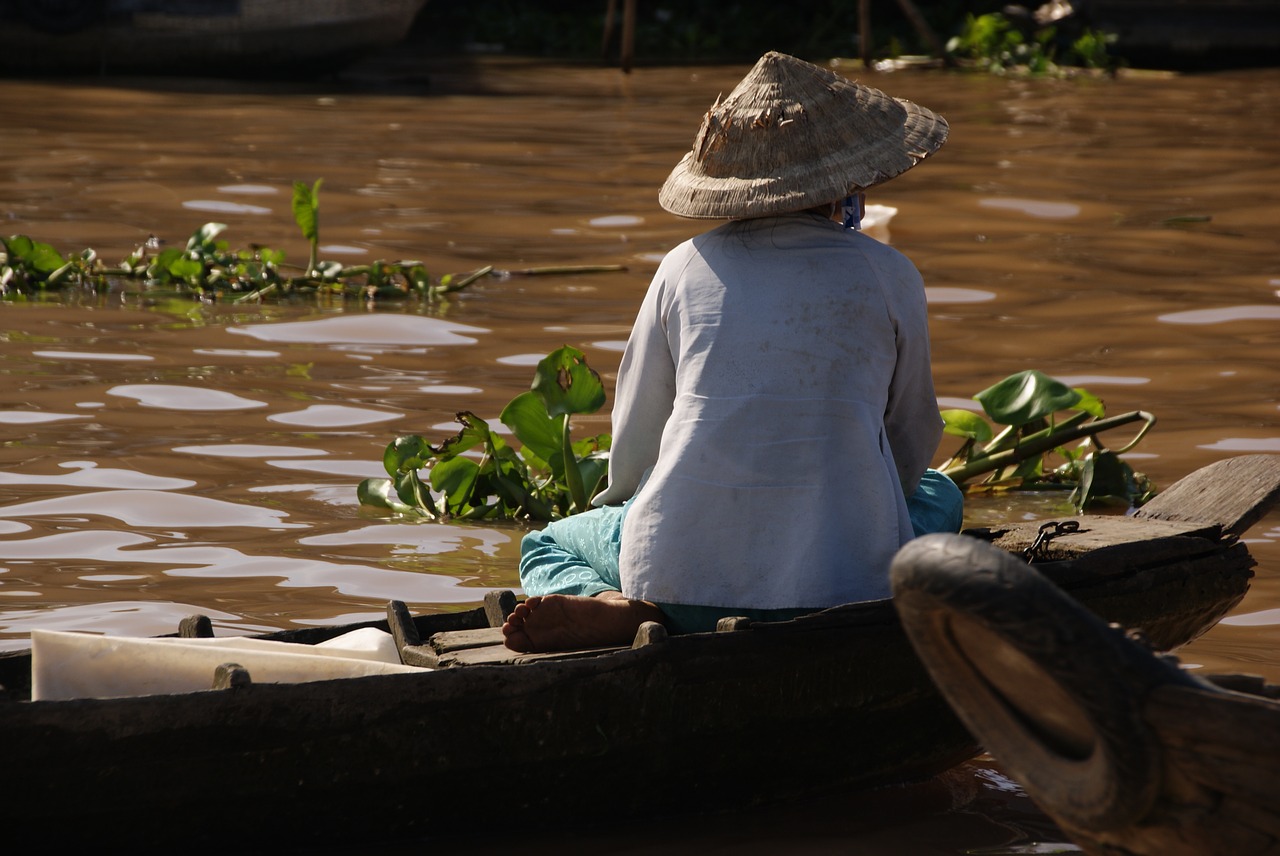 Image - mekong floating market vietnam