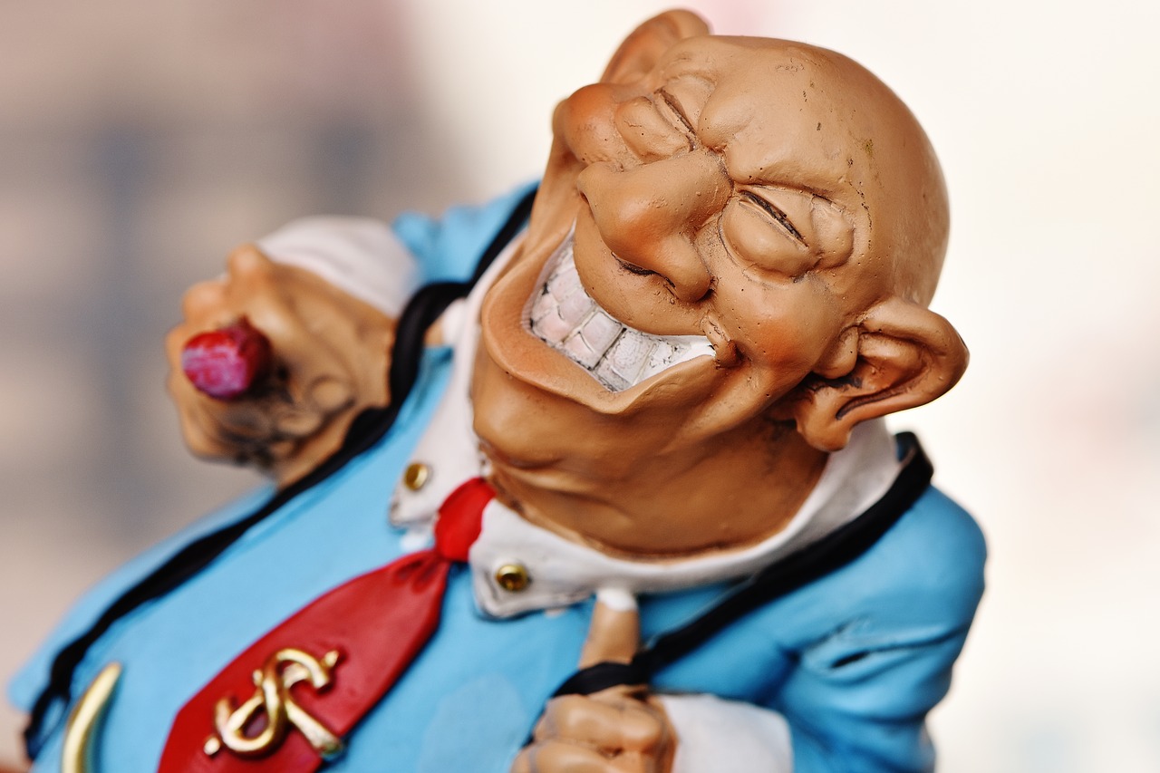 Image - money shark businessman greed