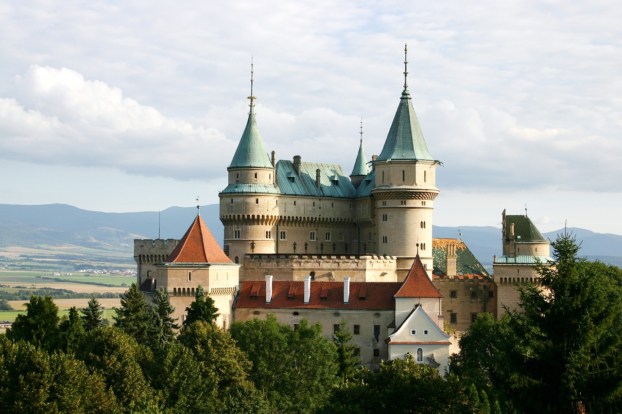 Image - bojnice slovakia castle blue sky